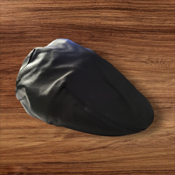 Uncle Ruby's Thread & Thimble Lambskin Newsboy Hat Gatsby Cap Size - Lar… - Picture 2 of 8